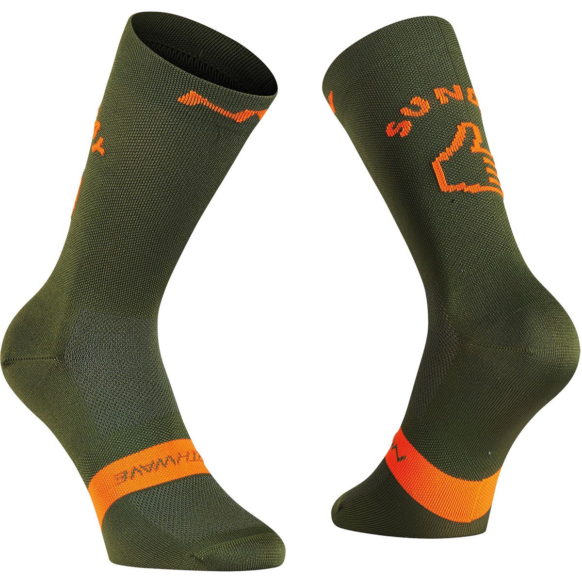 Calze Ciclismo Northwave Sunday-Monday Socks GREEN FOREST