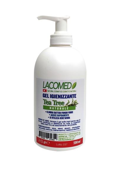 Gel Igienizzante naturale Lacomed Tea Tree 500ml.  