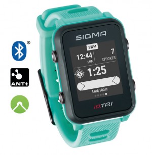 Orologio sportivo Sigma ID Tri Basic - menta-neon