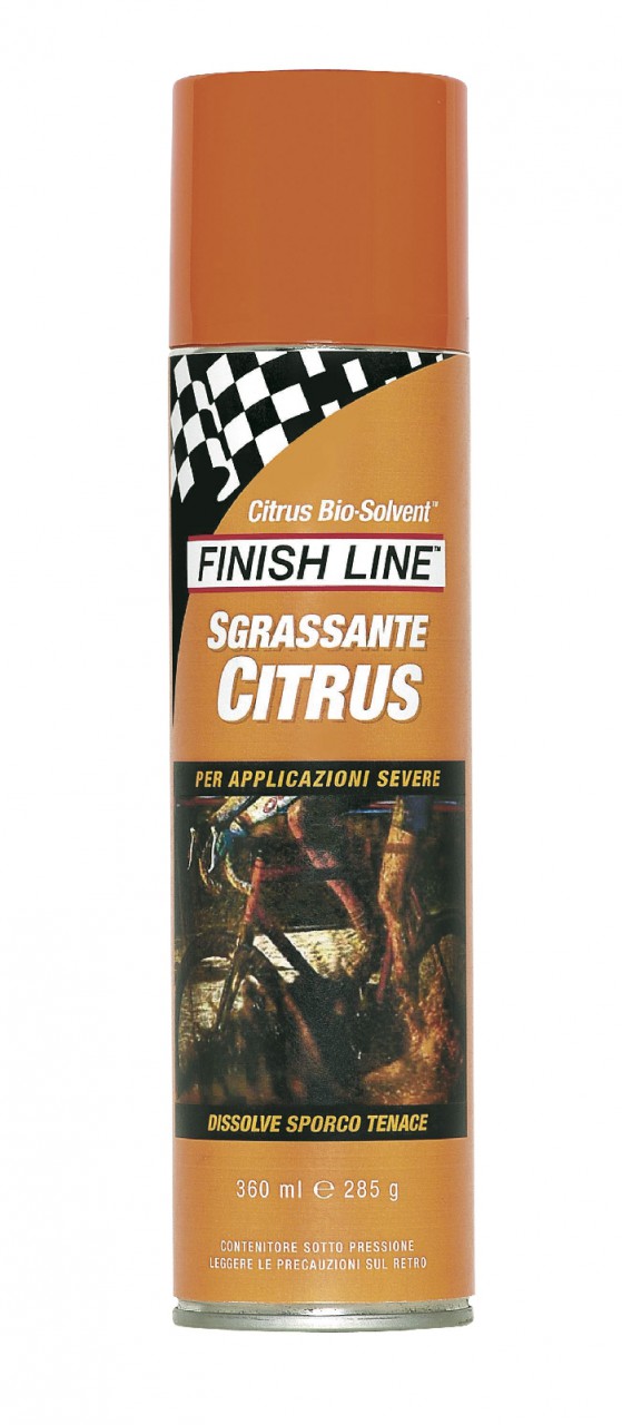 Sgrassante Forte Finish Line Citrus Bisolvente Concentrato Spray 360 ml.  