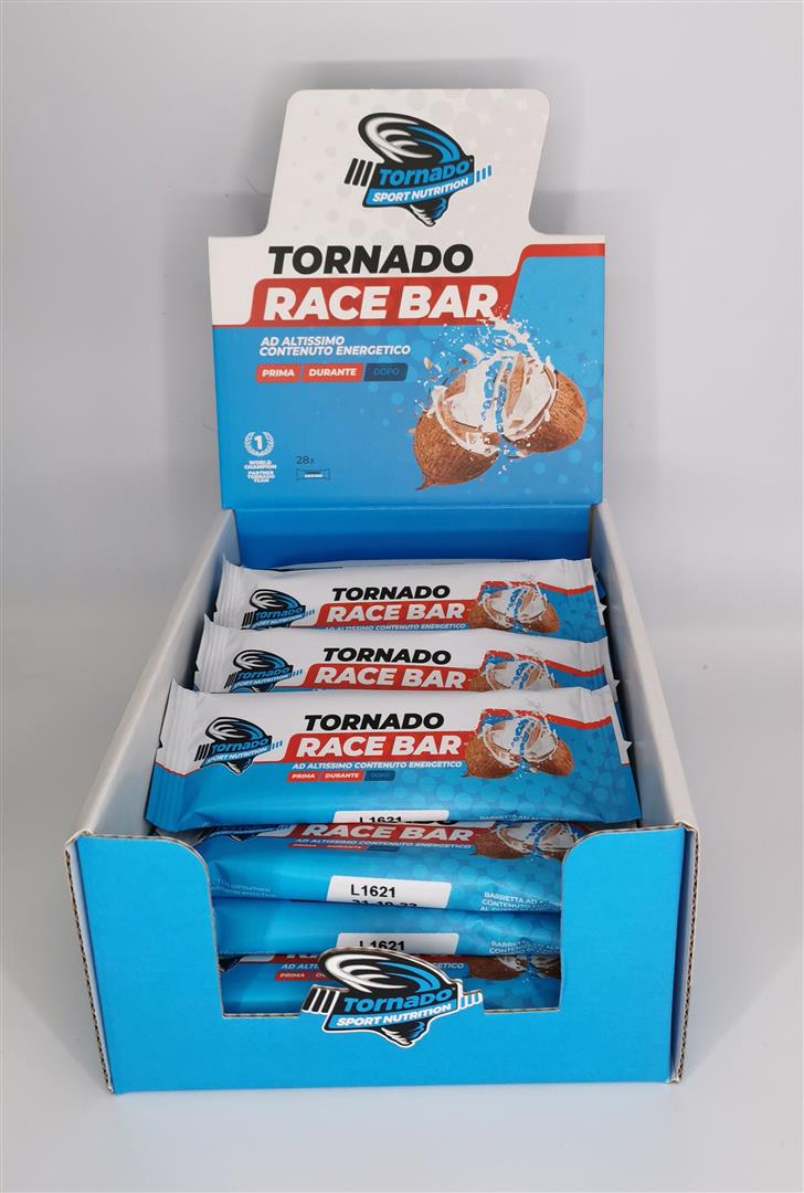 Tornado RACE BAR Cocco - Confezione 28 Barrette da 35 g.  