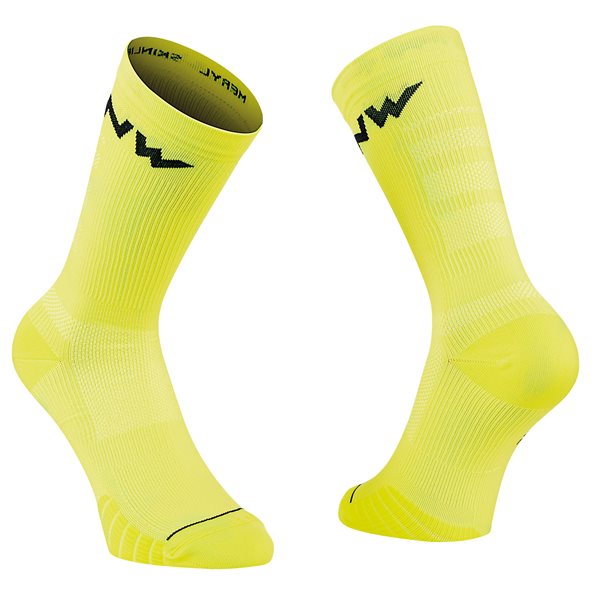 Calze Ciclismo Northwave Extreme Pro Sock YELLOW FLUO-BLACK