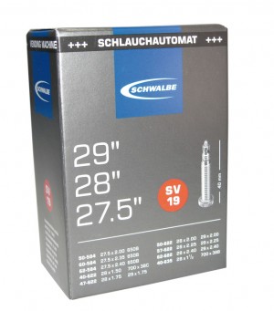 Camera d'aria Schwalbe VP 19 +pellicola - 27.5/29x1.50-2.40 40/62-584/635 VP40mm