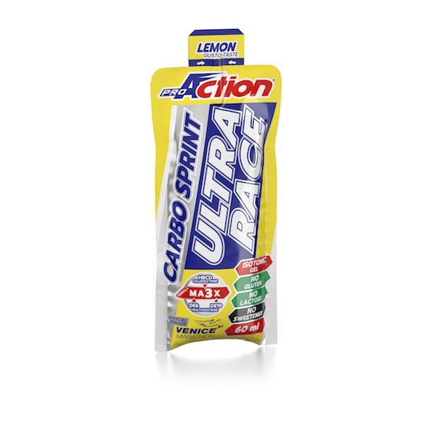 CARBO SPRINT ULTRA RACE Limone - Stickpack 60 ml.  