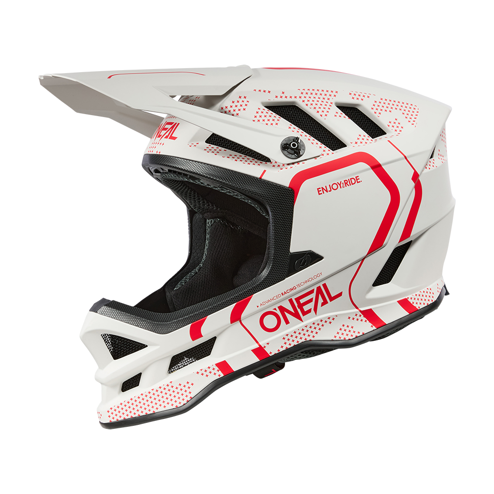 Casco MTB O'Neal BLADE POLYACRYLITE Strike XS BIANCO / ROSSO