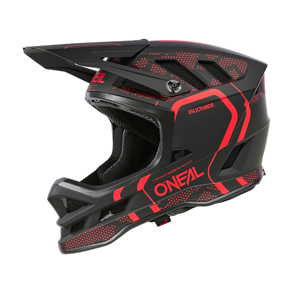 Casco MTB O'Neal BLADE POLYACRYLITE Strike XS NERO / ROSSO