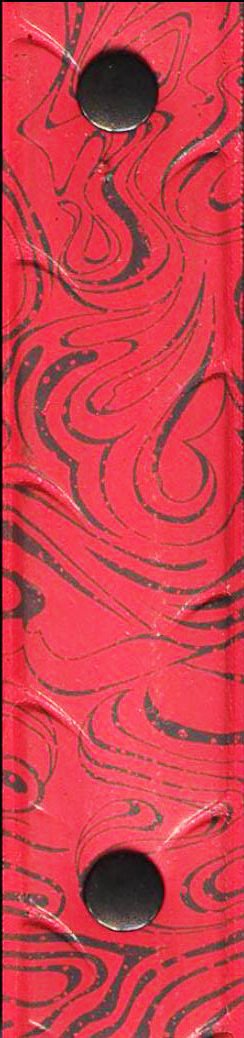 Cintura di copertone verniciato Cingomma YOUTATTOO Graphics Line  RED