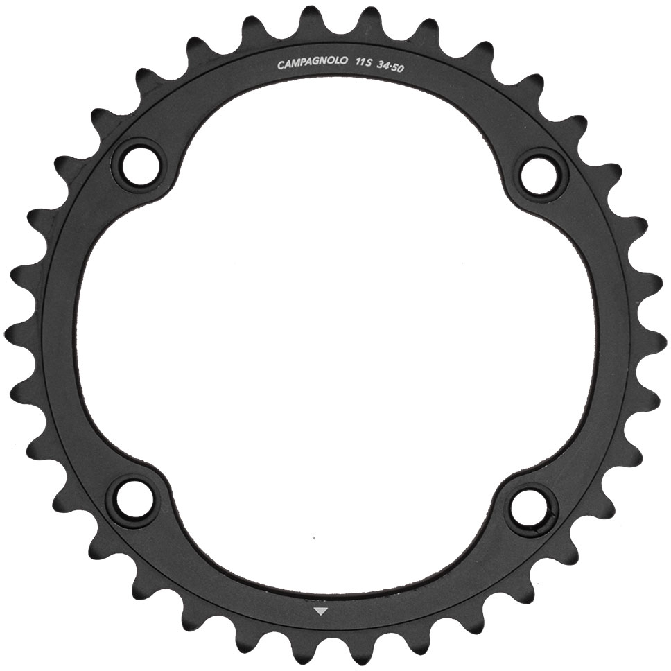 Ruota dentata+viti Campagnolo - 34 denti, 11v, nero