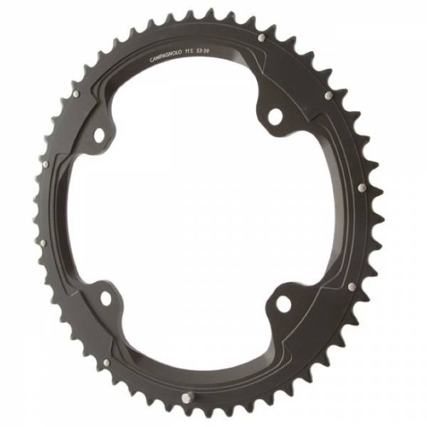 Ruota dentata+viti Campagnolo - 53x39 denti, 11v