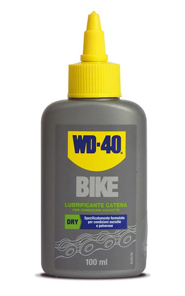 Lubrificante catena Dry WD-40 Bike 100 ml.  