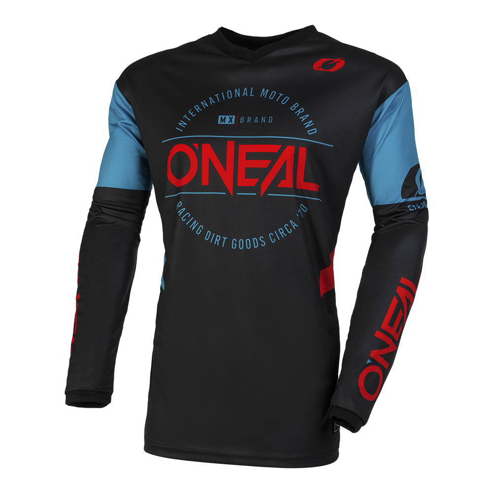 Maglia O'Neal maniche lunghe ELEMENT Brand NERO / BIANCO