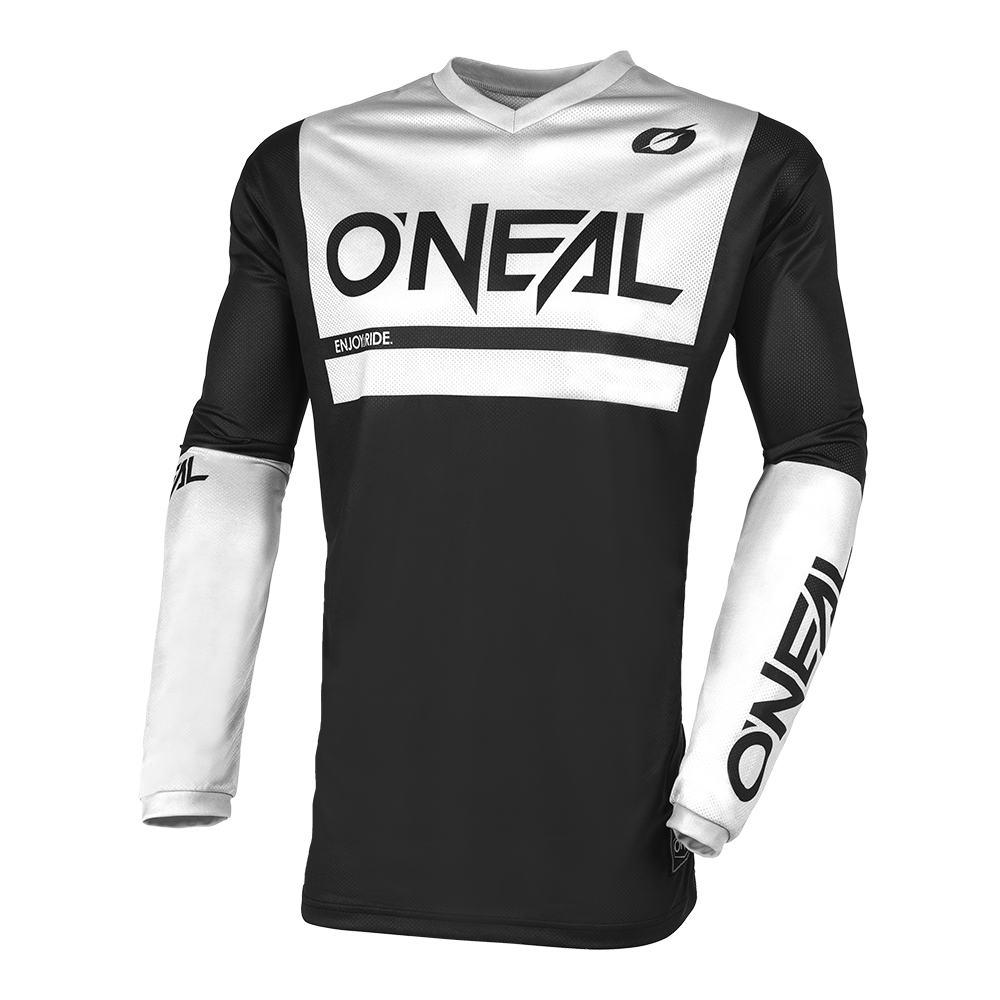 Maglia O'Neal maniche lunghe ELEMENT Threat Air NERO / BIANCO