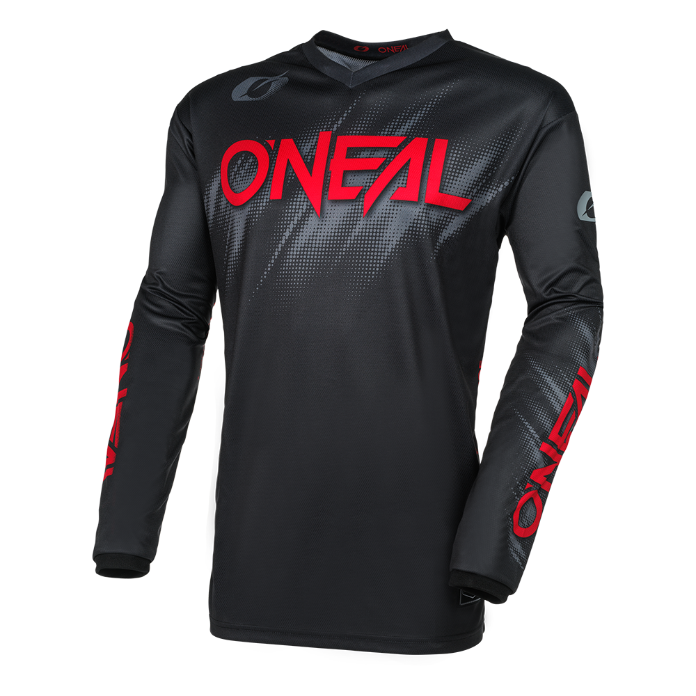 Maglia O'Neal maniche lunghe ELEMENT Voltage NERO / ROSSO