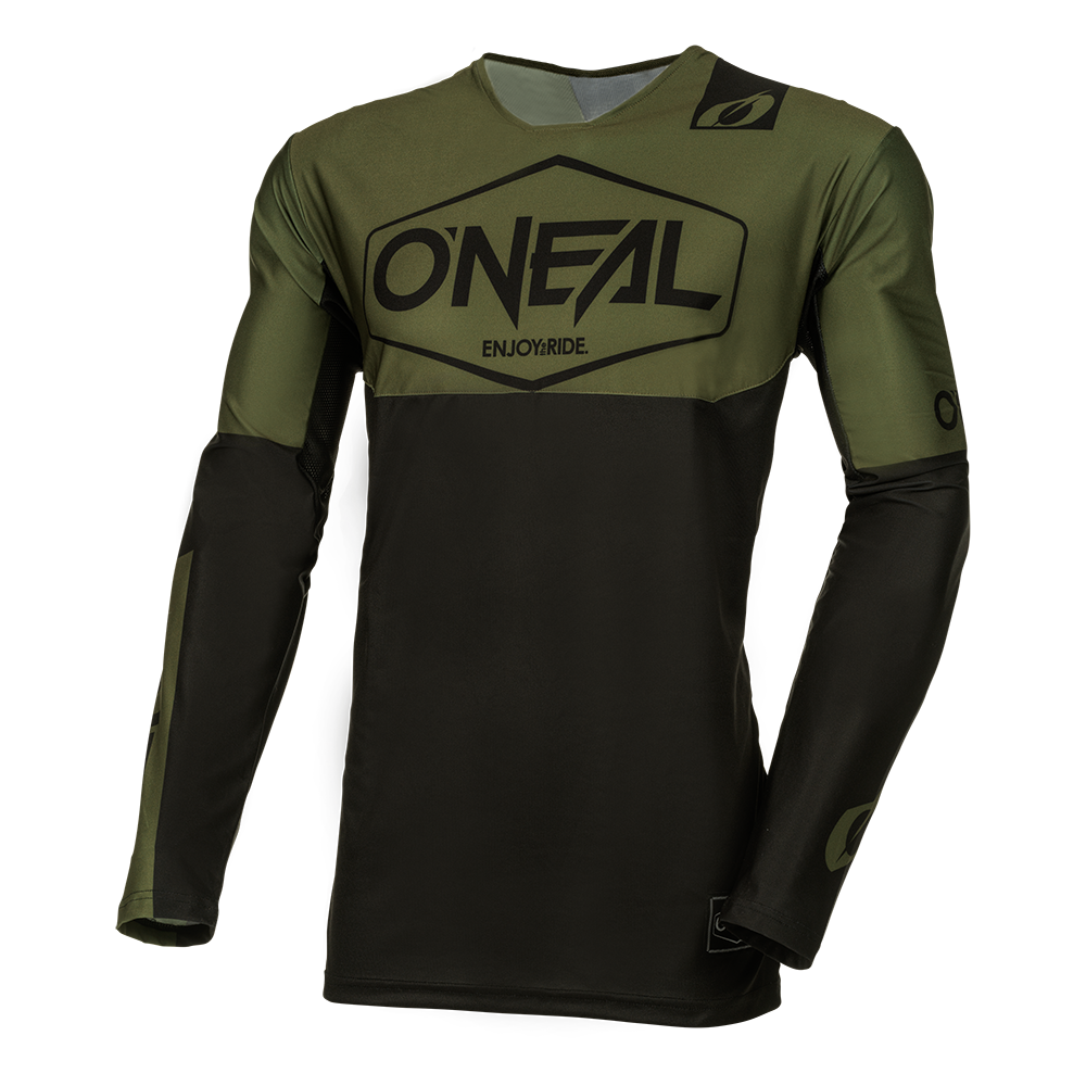 Maglia O'Neal maniche lunghe MAYHEM Hexx NERO / VERDE