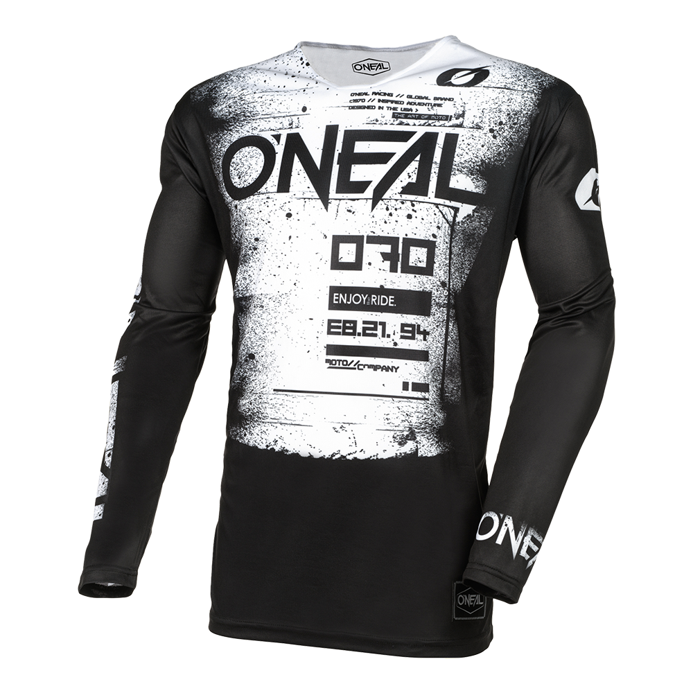 Maglia O'Neal maniche lunghe MAYHEM Scarz NERO / BIANCO