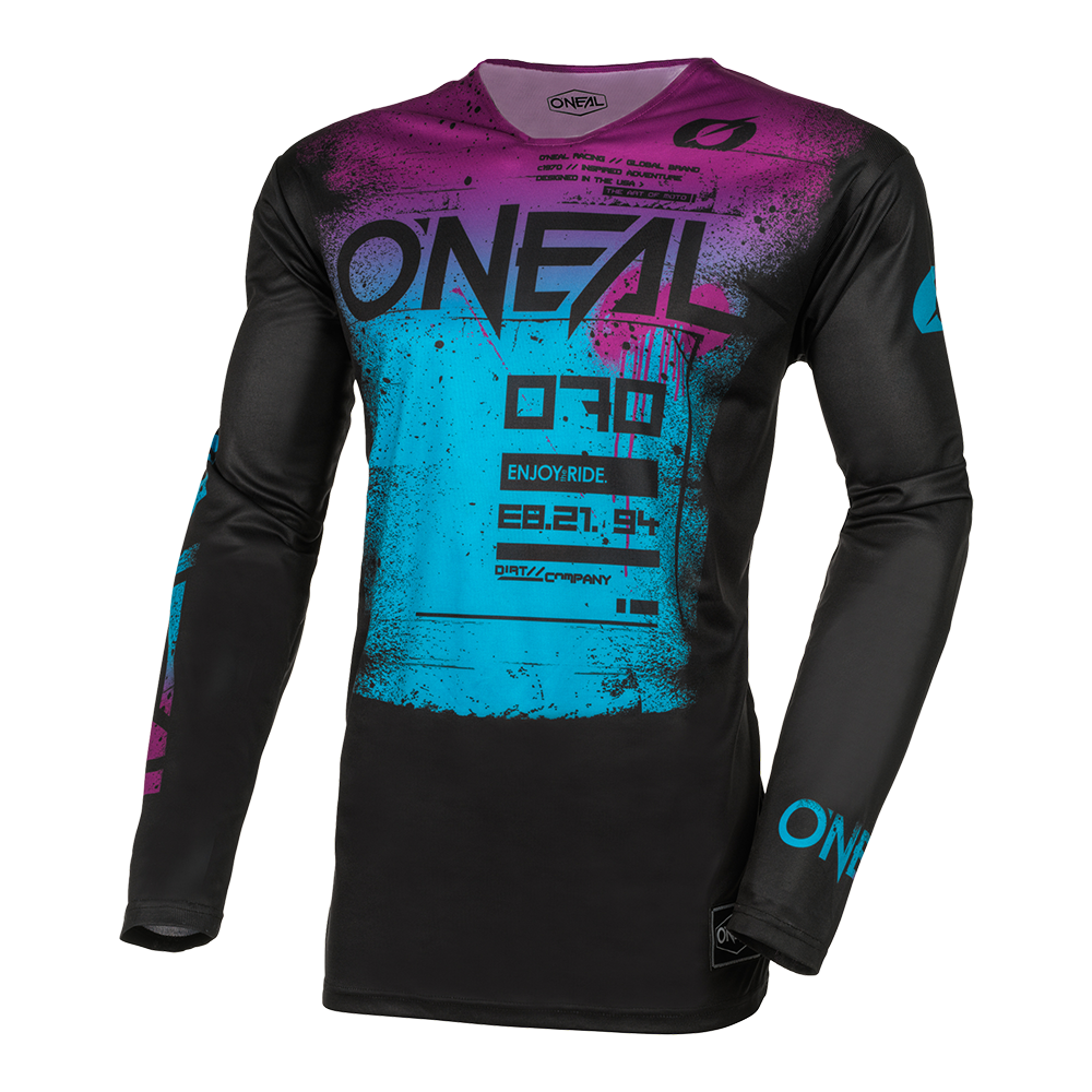 Maglia O'Neal maniche lunghe MAYHEM Scarz NERO / BLU