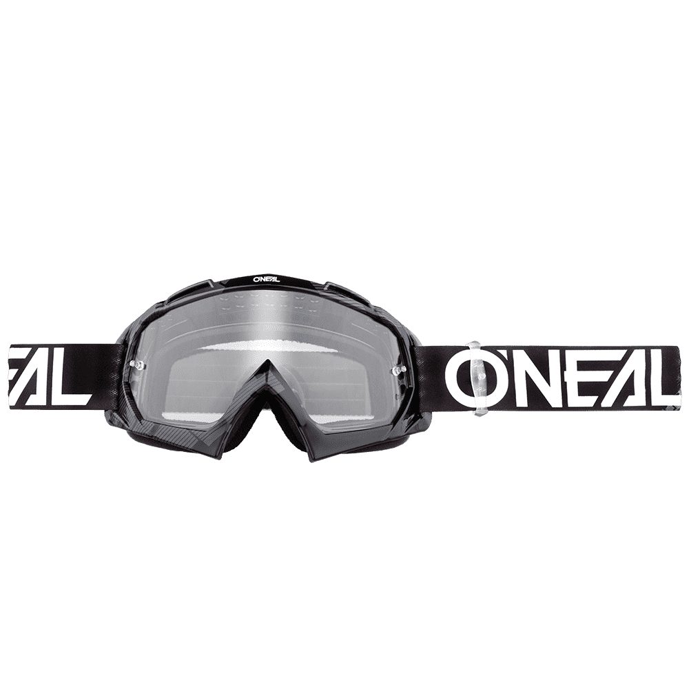 Maschera O'Neal B10 Pixel Clear UNICA BLACK/WHITE