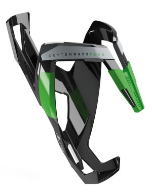 Portaborraccia Elite CustonRacePlus - nero lucido/verde