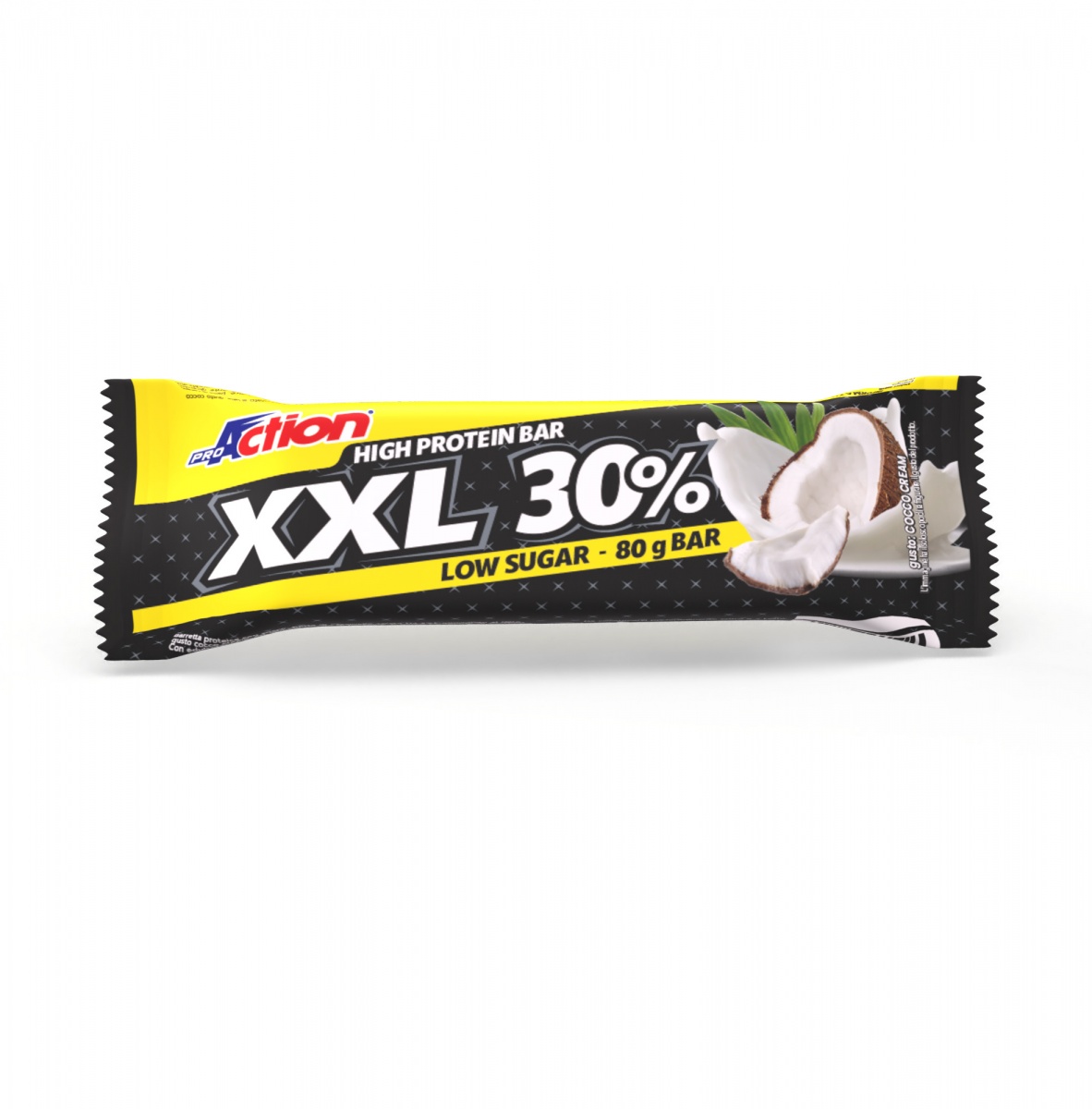 ProAction HIGH PROTEIN BAR XXL 38% Ciocco Cocco - Barretta 80 gr.  