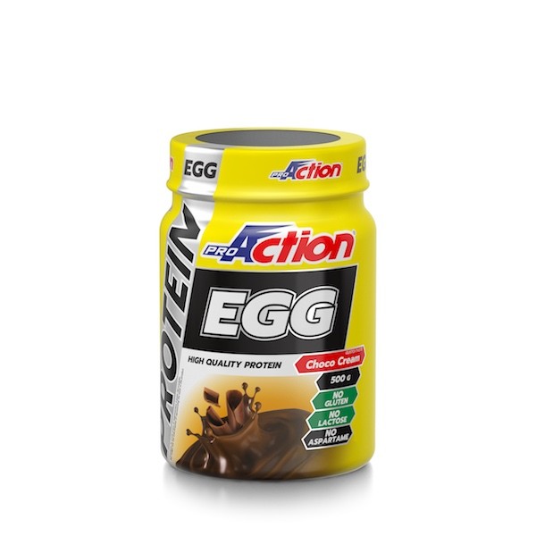 ProAction PROTEIN EGG Cacao - Barattolo 500 gr.  