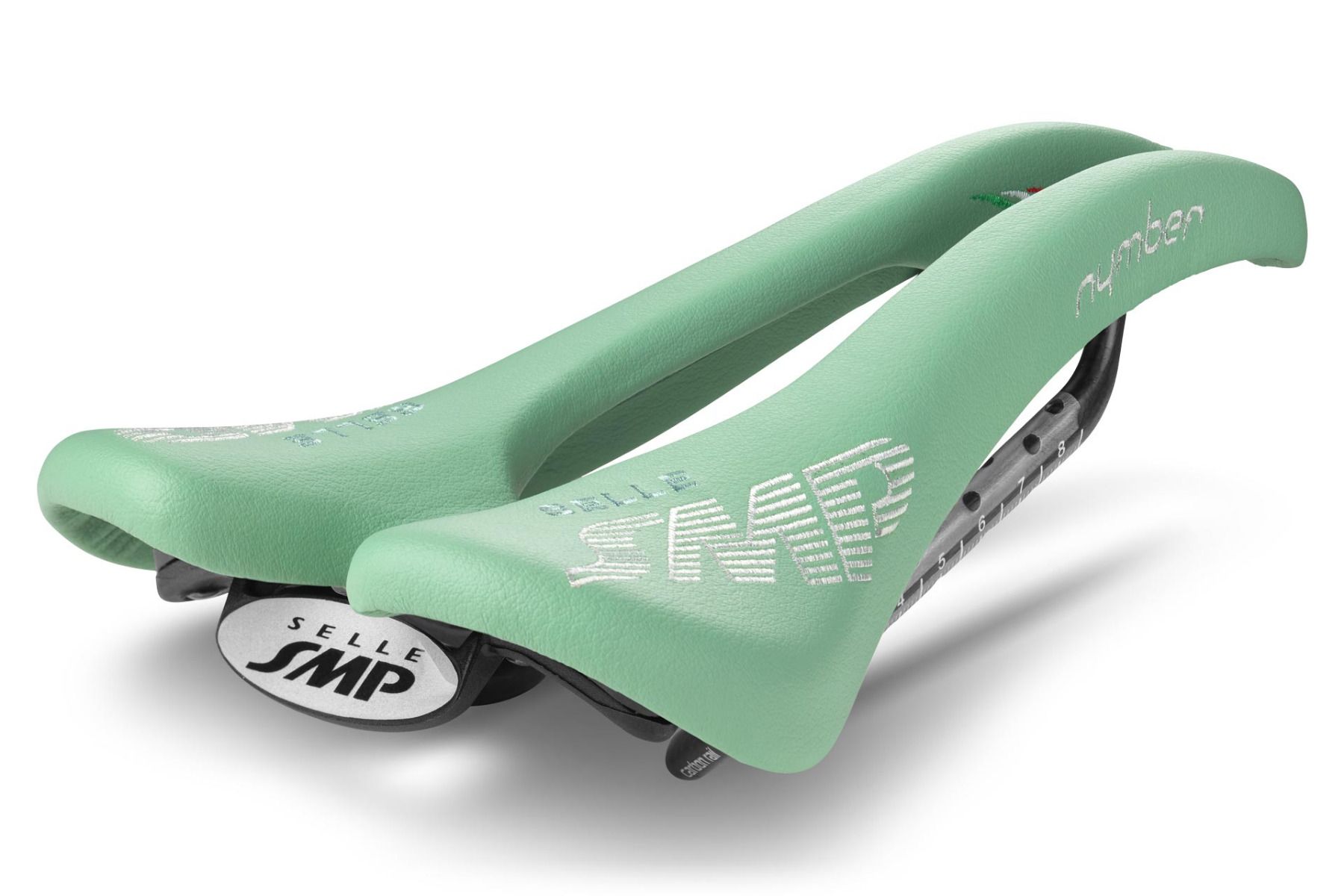 Sella SMP NYMBER Carbon  VERDE BIANCHI