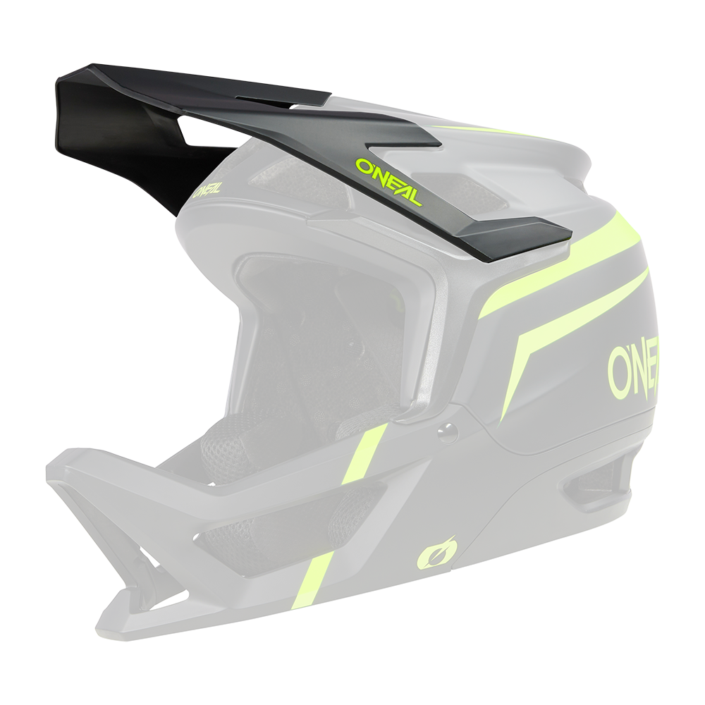 Visiera Casco O'Neal TRANSITION Flash NERO / GIALLO NEON